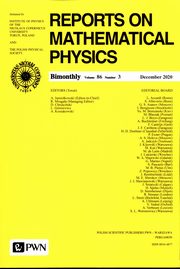 Reports On Mathematical Physics 86/3 - Polska, 