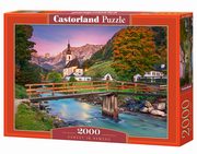 Puzzle 2000 Sunset in Ramsau, 