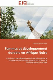 ksiazka tytu: Femmes et dveloppement durable en afrique noire autor: MOREL-C