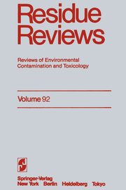 Residue Reviews, Gunther Francis A.