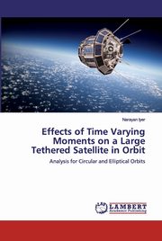 Effects of Time Varying Moments on a Large Tethered Satellite in Orbit, Iyer Narayan