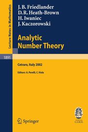 Analytic Number Theory, 