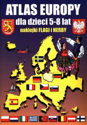 Atlas Europy dla dzieci 5-8 lat, Guzowska Beata