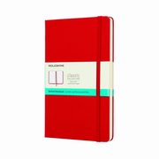 Notes Moleskine Classic L, kropki, scarlet red, 