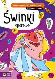 Zwariowane kolorowanki winki operowe, 
