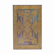 Kalendarz Paperblanks 2025 Blue Luxe Maxi tygodniowy VER, 