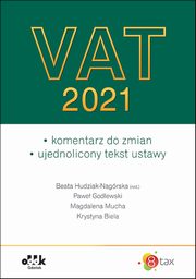 VAT 2021, Hudziak-Nagrska Beata, Godlewski Pawe, Mucha Magdalena, Biela Krystyna
