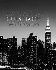 New Years Eve  NYC  themed  Guest blank  Book Hello 2020, Huhn Sir Michael