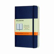 Notes Moleskine P w linie szafirowy, 