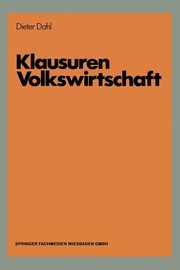 Klausuren Volkswirtschaft, Dahl Dieter