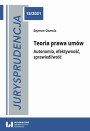 ksiazka tytu: Jurysprudencja 15/2021 autor: Osmola Szymon