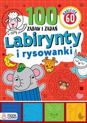 Labirynty i rysowanki Ponad 100 zabaw i zada, Majewska Monika
