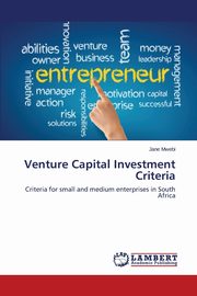 Venture Capital Investment Criteria, Mwebi Jane