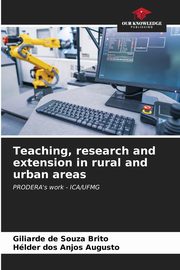 Teaching, research and extension in rural and urban areas, de Souza Brito Giliarde