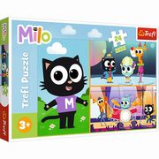 Puzzle 24 maxi Przygody maego Kotka Milo, 