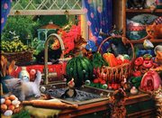 Puzzle 1000 Tea Time Kociaki rozrabiaki, 