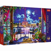 Puzzle 1000 Premium Plus Quality Tea Time: Pary w blasku ksiyca, 