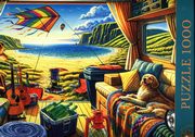 Puzzle 1000 Tea Time Kamperem w podry, 