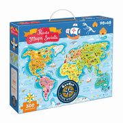 Puzzle CzuCzu Mapa wiata 300, 