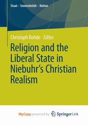Religion and the Liberal State in Niebuhr's Christian Realism, 