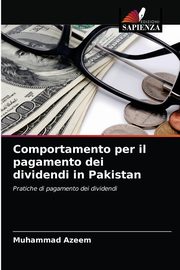 Comportamento per il pagamento dei dividendi in Pakistan, Azeem Muhammad