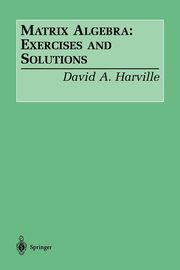 Matrix Algebra, Harville David A.