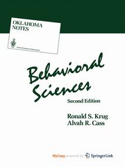 Behavioral Sciences, Krug Ronald S.