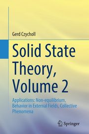 Solid State Theory, Volume 2, Czycholl Gerd