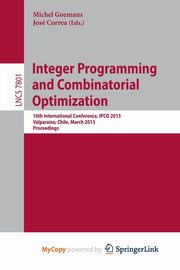 Integer Programming and Combinatorial Optimization, 