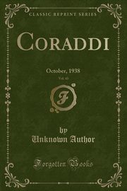 ksiazka tytu: Coraddi, Vol. 43 autor: Author Unknown