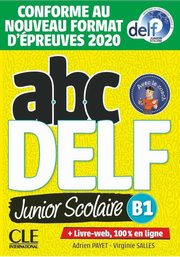 ABC DELF B1 junior scolaire ksika + CD + zawarto online, 