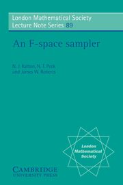 An F-Space Sampler, Kalton Nigel J.