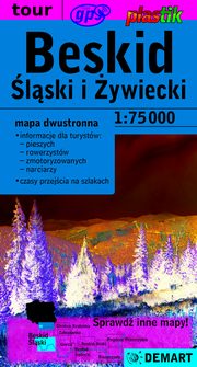 Beskid lski i ywiecki - mapa turystyczna 1:75 000, 