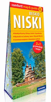 Beskid Niski laminowana mapa turystyczna 1:80 000, 