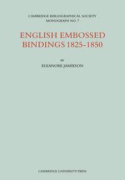 English Embossed Bindings 1825 50, Jamieson Eleanore
