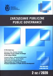 ksiazka tytu: Zarzdzanie Publiczne 2 (52) 2020 autor: 