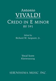 Credo in E minor, RV 591, Vivaldi Antonio