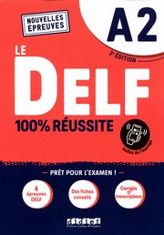 DELF 100% Reussite A2 + zawarto Online, 