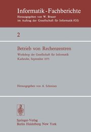 Betrieb von Rechenzentren, 