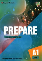 Prepare Level 1 Workbook with Digital Pack, Holcombe Garan