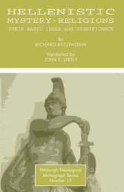 Hellenistic Mystery-Religions, Reitzenstein Richard