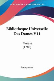 Bibliotheque Universelle Des Dames V11, Anonymous