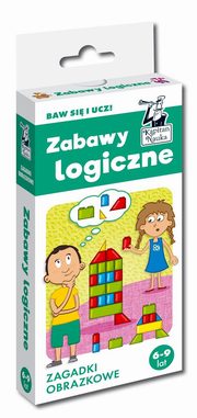 Zabawy logiczne Zagadki obrazkowe Kapitan Nauka, Minge Natalia, Minge Krzysztof