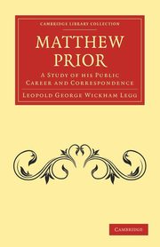 Matthew Prior, Legg