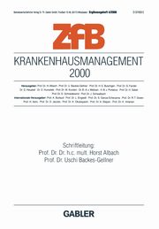 Krankenhausmanagement 2000, 
