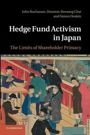 Hedge Fund Activism in Japan, Buchanan John