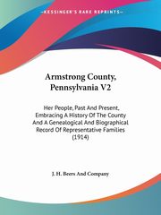 Armstrong County, Pennsylvania V2, J. H. Beers And Company