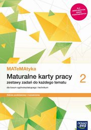 MATeMAtyka 2 Maturalne karty pracy Zakres podstawowy i rozszerzony, Ponczek Dorota, Wej Karolina