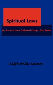 ksiazka tytu: Spiritual Laws autor: Emerson Ralph Waldo