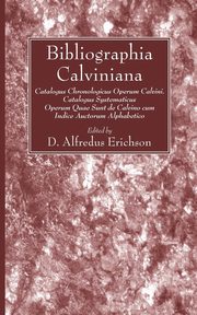 Bibliographia Calviniana, 